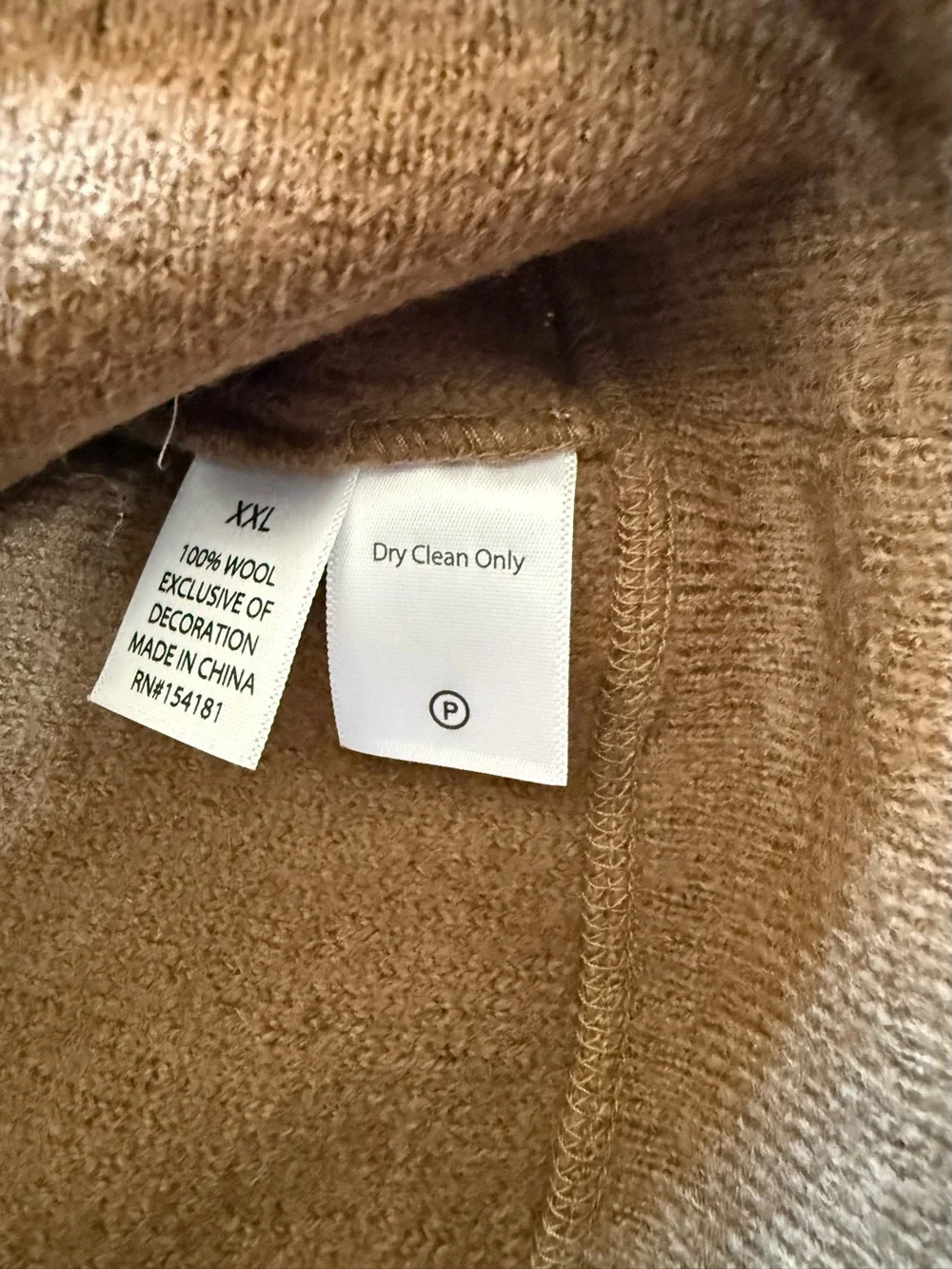 Duxbak North Wind Field Sweater Mens XXL 100% Wool Blaze Orange Hunting NWT